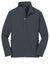 Port Authority Y317 Youth Core Wind & Water Resistant Full Zip Jacket Battleship Grey Flat Front