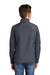 Port Authority Y317 Youth Core Wind & Water Resistant Full Zip Jacket Battleship Grey Model Back