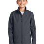 Port Authority Youth Core Wind & Water Resistant Full Zip Jacket - Battleship Grey