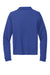 Port Authority Y500LS Youth Silk Touch Wrinkle Resistant Long Sleeve Polo Shirt Royal Blue Flat Back