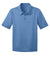 Port Authority Y540 Youth Silk Touch Performance Moisture Wicking Short Sleeve Polo Shirt Carolina Blue Flat Front