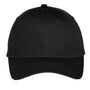 Port & Company Youth Twill Adjustable Hat - Black