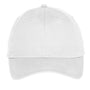 Port & Company Youth Twill Adjustable Hat - White