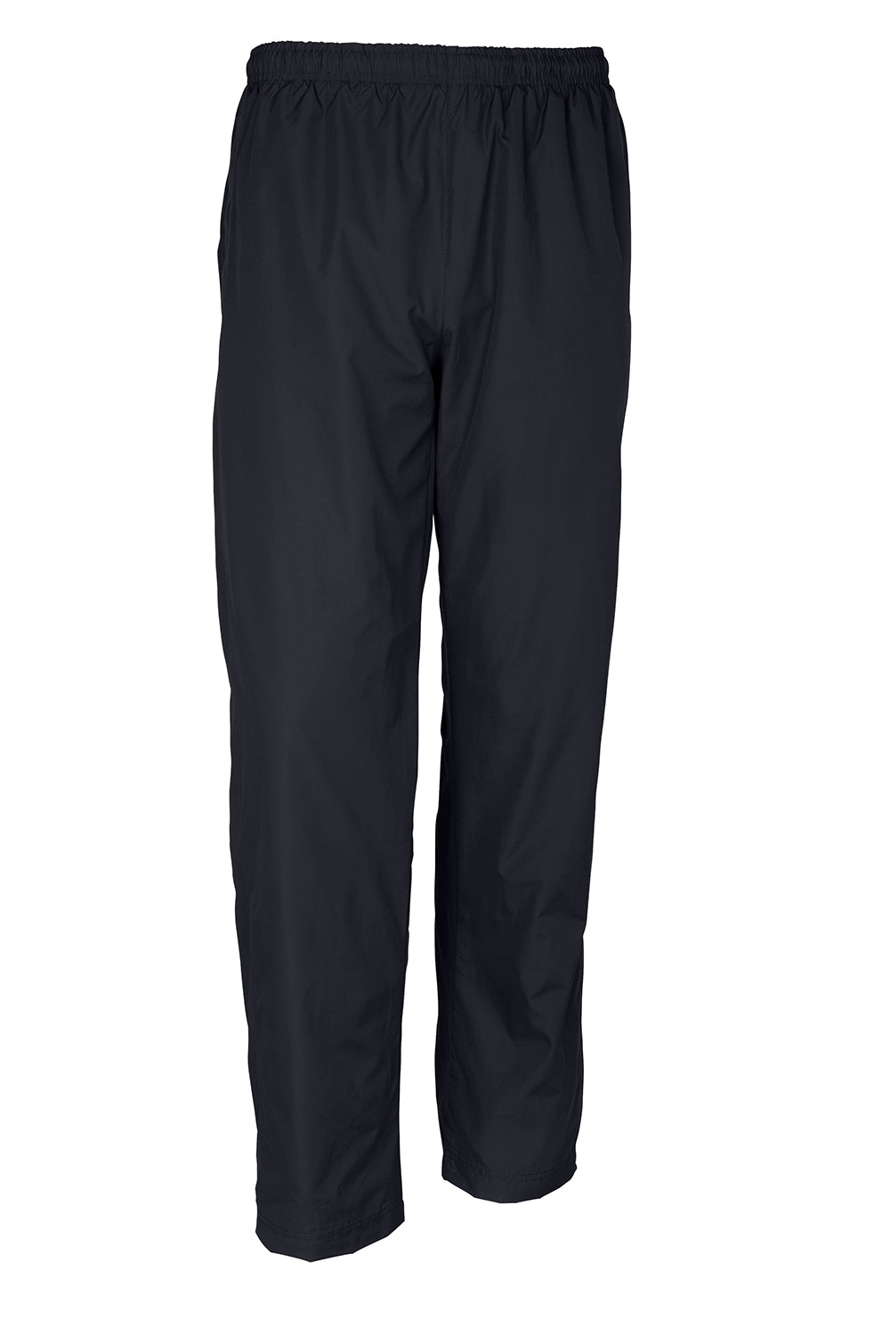 Sport-Tek YPST74 Youth Water Resistant Wind Pants w/ Pockets True Navy Blue Flat Front