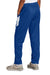 Sport-Tek YPST800 Youth Travel Pants w/ Pockets True Royal Blue/White Model Back