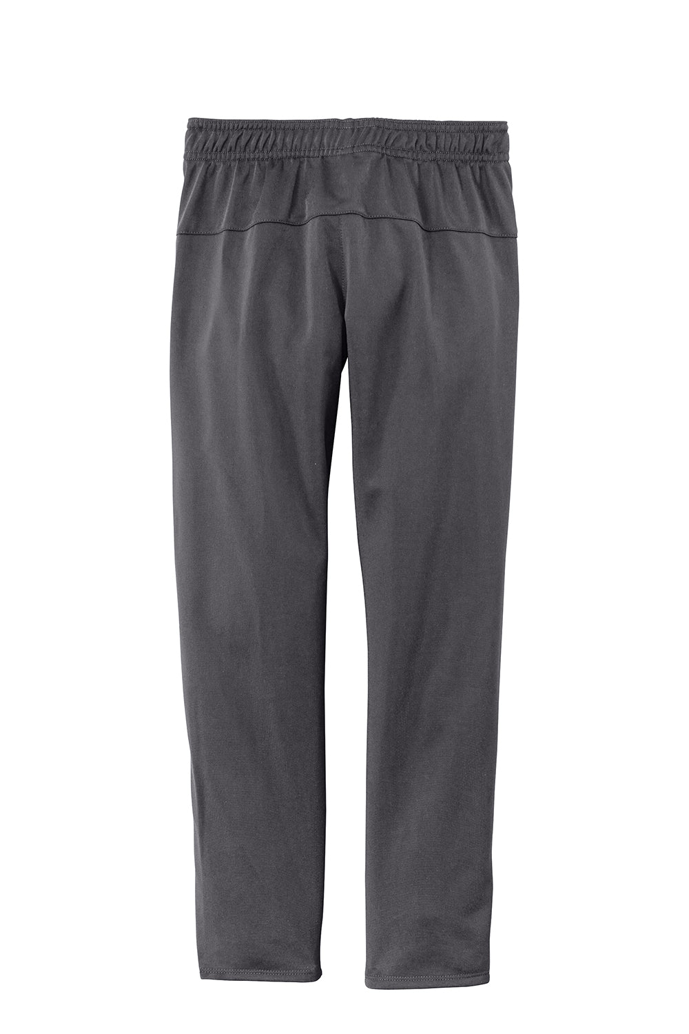 Sport-Tek YPST95 Youth Tricot Track Pants w/ Pockets Graphite Grey Flat Back