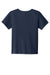 Sport-Tek YST100 Youth Competitor United Short Sleeve Crewneck T-Shirt True Navy Blue/White Flat Back