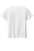 Sport-Tek YST100 Youth Competitor United Short Sleeve Crewneck T-Shirt White Flat Back