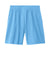 Sport-Tek YST103 Youth Competitor United Athletic Shorts Carolina Blue/White Flat Back