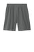 Sport-Tek YST103 Youth Competitor United Athletic Shorts Iron Grey/White Flat Back