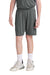 Sport-Tek YST103 Youth Competitor United Athletic Shorts Iron Grey/White Model Front