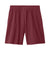 Sport-Tek YST103 Youth Competitor United Athletic Shorts Maroon/White Flat Back