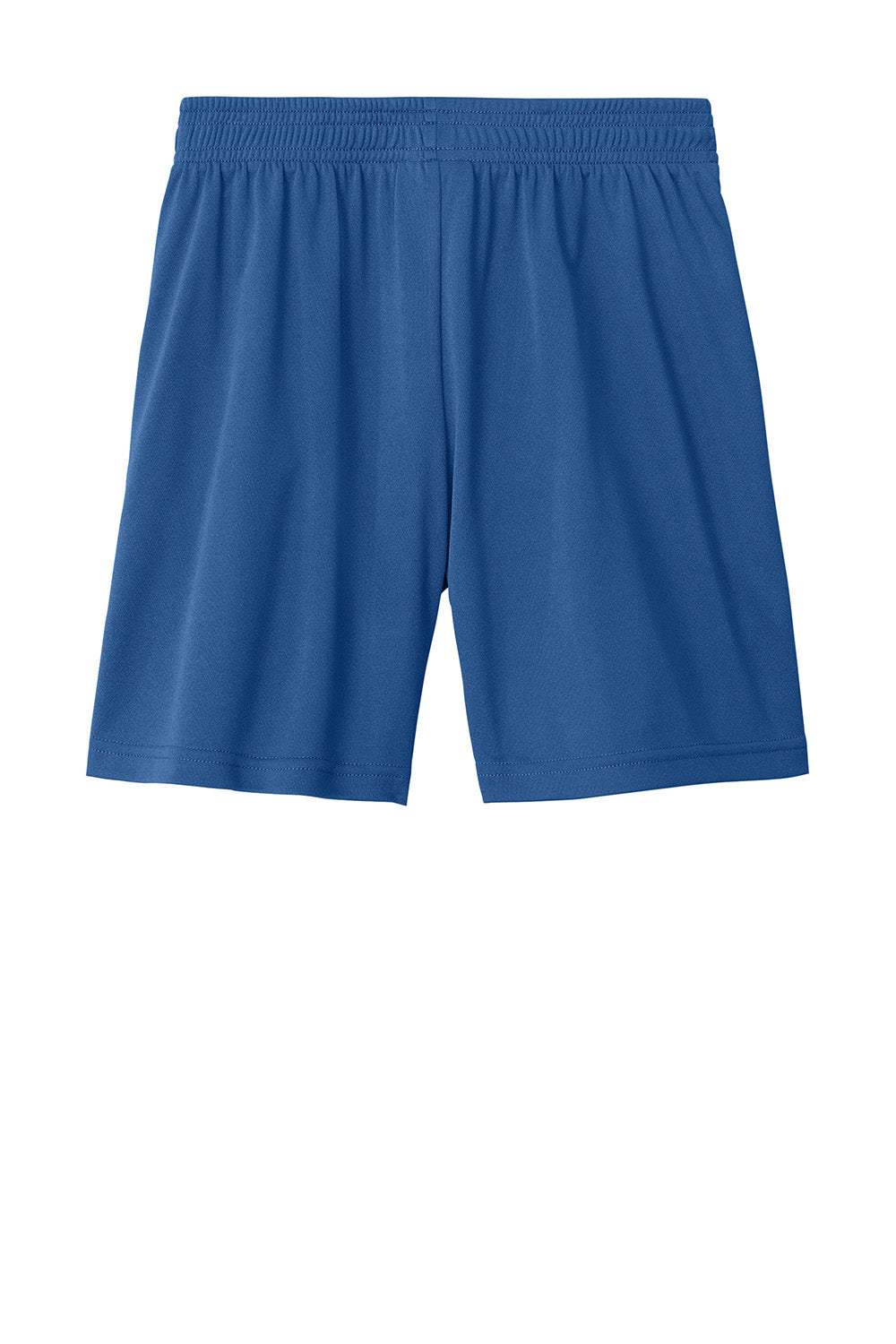 Sport-Tek YST103 Youth Competitor United Athletic Shorts Royal Blue/White Flat Back