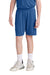 Sport-Tek YST103 Youth Competitor United Athletic Shorts Royal Blue/White Model Front