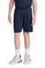 Sport-Tek YST103 Youth Competitor United Athletic Shorts True Navy Blue/White Model Front