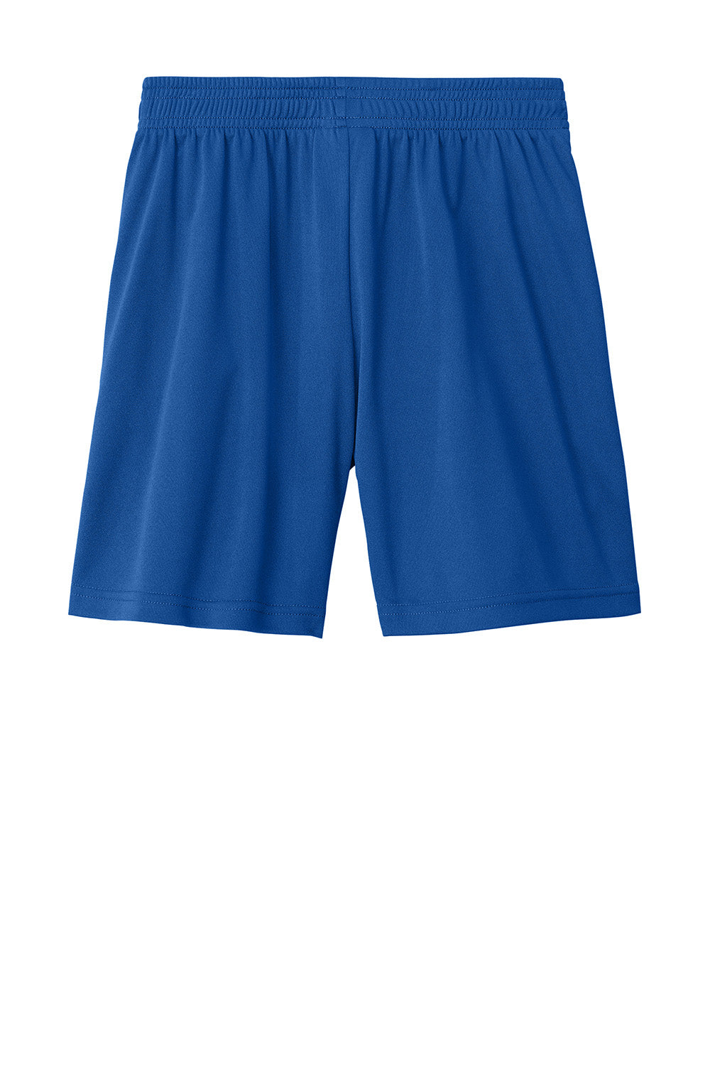 Sport-Tek YST103 Youth Competitor United Athletic Shorts True Royal Blue/White Flat Back