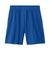 Sport-Tek YST103 Youth Competitor United Athletic Shorts True Royal Blue/White Flat Back