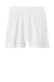 Sport-Tek YST103 Youth Competitor United Athletic Shorts White Flat Front