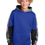 Sport-Tek Youth Sport-Wick Mineral Freeze Moisture Wicking Fleece Hooded Sweatshirt Hoodie - True Royal Blue