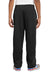 Sport-Tek YST237 Youth Sport Wick Moisture Wicking Fleece Sweatpants w/ Pockets Black Model Back