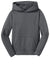 Sport-Tek YST244 Youth Sport-Wick Moisture Wicking Fleece Hooded Sweatshirt Hoodie Dark Smoke Grey Flat Front