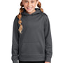 Sport-Tek Youth Sport-Wick Moisture Wicking Fleece Hooded Sweatshirt Hoodie - Dark Smoke Grey