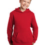 Sport-Tek Youth Shrink Resistant Fleece Hooded Sweatshirt Hoodie - True Red