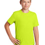 Sport-Tek Youth RacerMesh Moisture Wicking Short Sleeve Crewneck T-Shirt - Neon Yellow