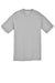 Sport-Tek YST340 Youth RacerMesh Moisture Wicking Short Sleeve Crewneck T-Shirt Silver Grey Flat Front