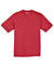 Sport-Tek YST340 Youth RacerMesh Moisture Wicking Short Sleeve Crewneck T-Shirt True Red Flat Front