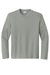 Sport-Tek YST350LS Youth Competitor Moisture Wicking Long Sleeve Crewneck T-Shirt Heather Concrete Grey Flat Front