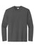 Sport-Tek YST350LS Youth Competitor Moisture Wicking Long Sleeve Crewneck T-Shirt Iron Grey Flat Front