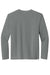 Sport-Tek YST350LS Youth Competitor Moisture Wicking Long Sleeve Crewneck T-Shirt Heather Iron Grey Flat Back