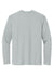 Sport-Tek YST350LS Youth Competitor Moisture Wicking Long Sleeve Crewneck T-Shirt Silver Grey Flat Back