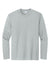 Sport-Tek YST350LS Youth Competitor Moisture Wicking Long Sleeve Crewneck T-Shirt Silver Grey Flat Front