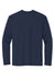 Sport-Tek YST350LS Youth Competitor Moisture Wicking Long Sleeve Crewneck T-Shirt True Navy Blue Flat Back