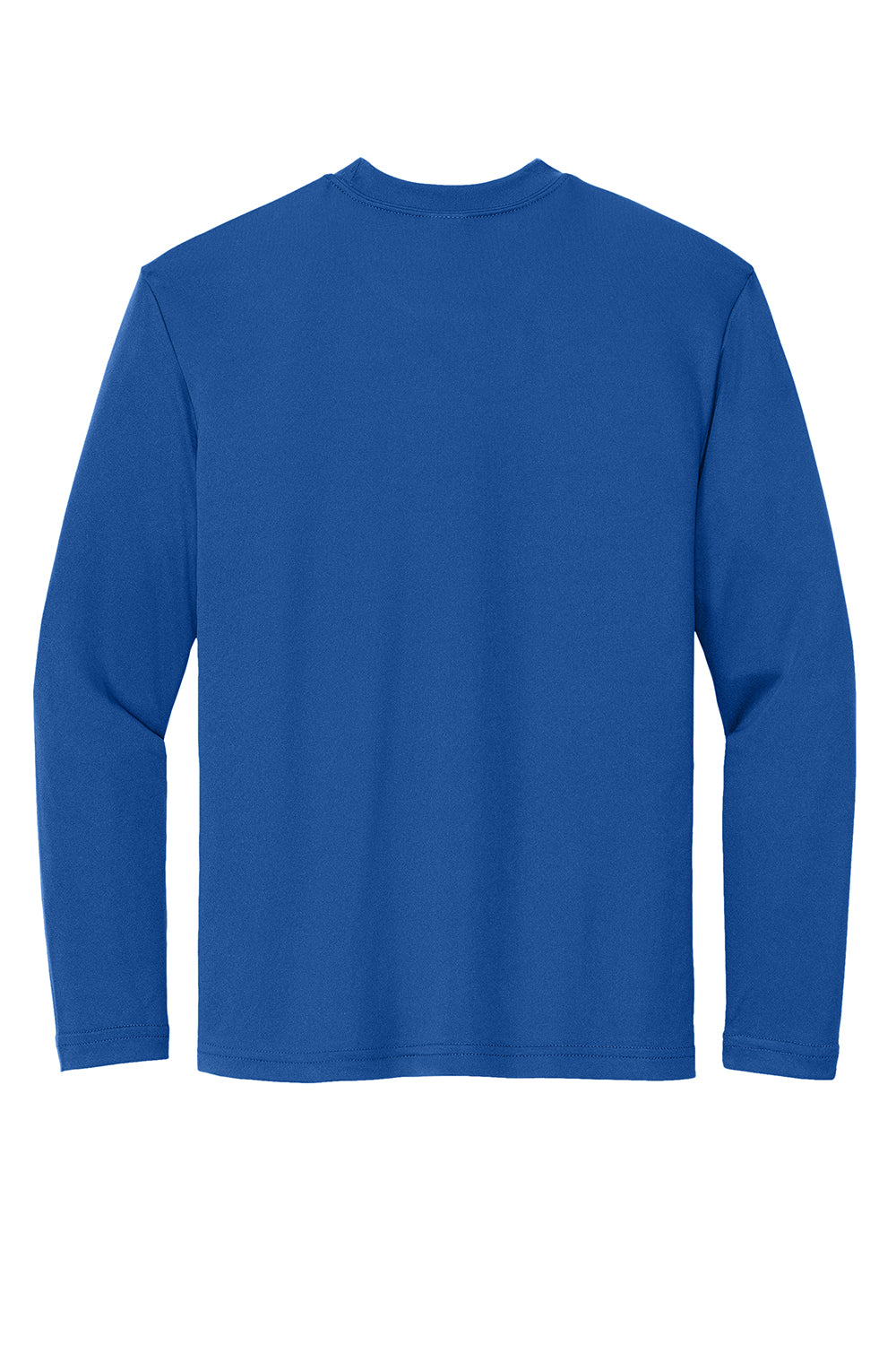 Sport-Tek YST350LS Youth Competitor Moisture Wicking Long Sleeve Crewneck T-Shirt True Royal Blue Flat Back