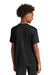 Sport-Tek YST350 Youth Competitor Moisture Wicking Short Sleeve Crewneck T-Shirt Black Model Back