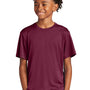 Sport-Tek Youth Competitor Moisture Wicking Short Sleeve Crewneck T-Shirt - Cardinal Red