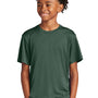 Sport-Tek Youth Competitor Moisture Wicking Short Sleeve Crewneck T-Shirt - Forest Green