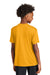 Sport-Tek YST350 Youth Competitor Moisture Wicking Short Sleeve Crewneck T-Shirt Gold Model Back