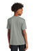 Sport-Tek YST350 Youth Competitor Moisture Wicking Short Sleeve Crewneck T-Shirt Concrete Grey Model Back