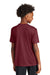 Sport-Tek YST350 Youth Competitor Moisture Wicking Short Sleeve Crewneck T-Shirt Maroon Model Back