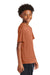 Sport-Tek YST350 Youth Competitor Moisture Wicking Short Sleeve Crewneck T-Shirt Texas Orange Model Side