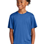 Sport-Tek Youth Competitor Moisture Wicking Short Sleeve Crewneck T-Shirt - Royal Blue