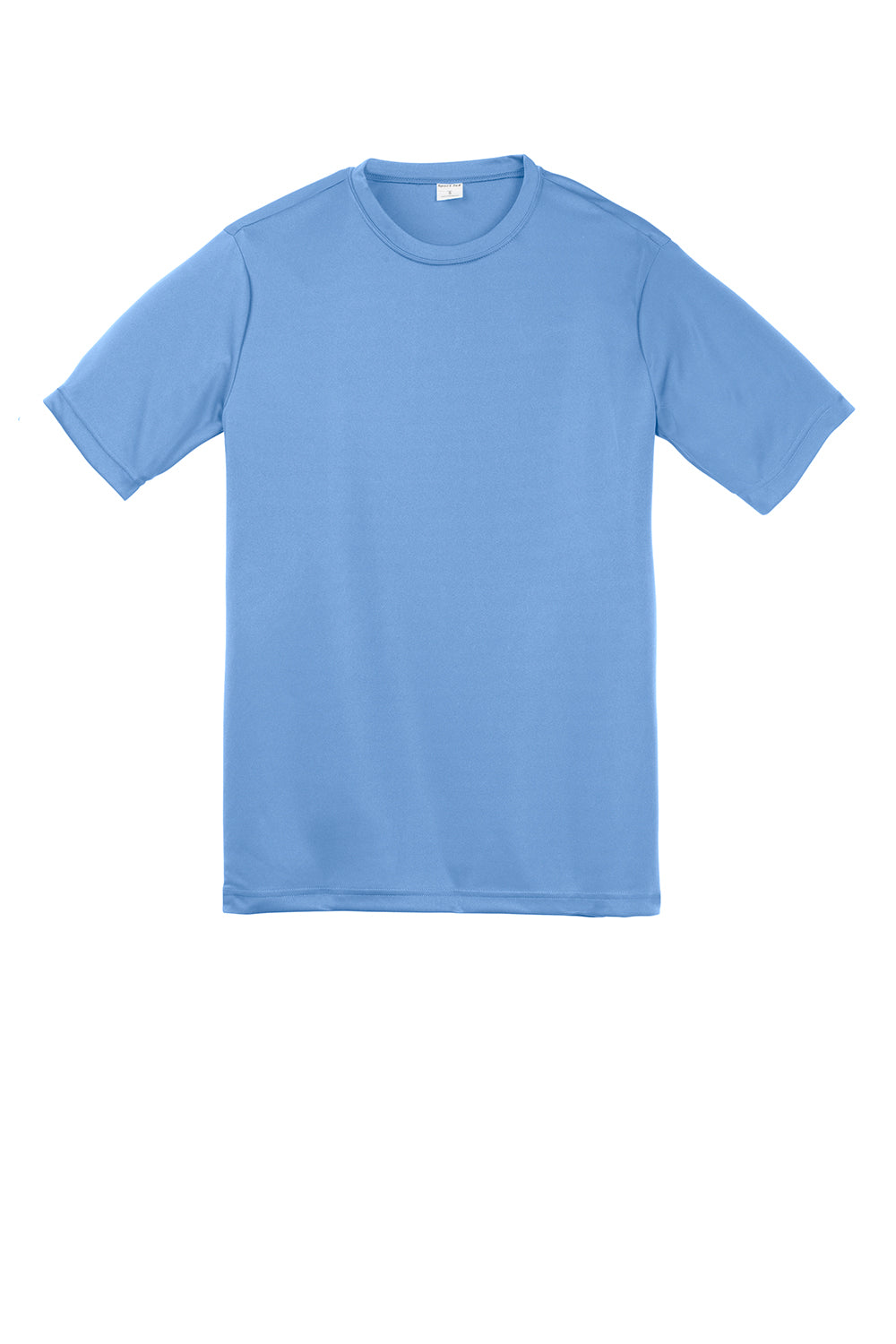 Sport-Tek YST350 Youth Competitor Moisture Wicking Short Sleeve Crewneck T-Shirt Carolina Blue Flat Front