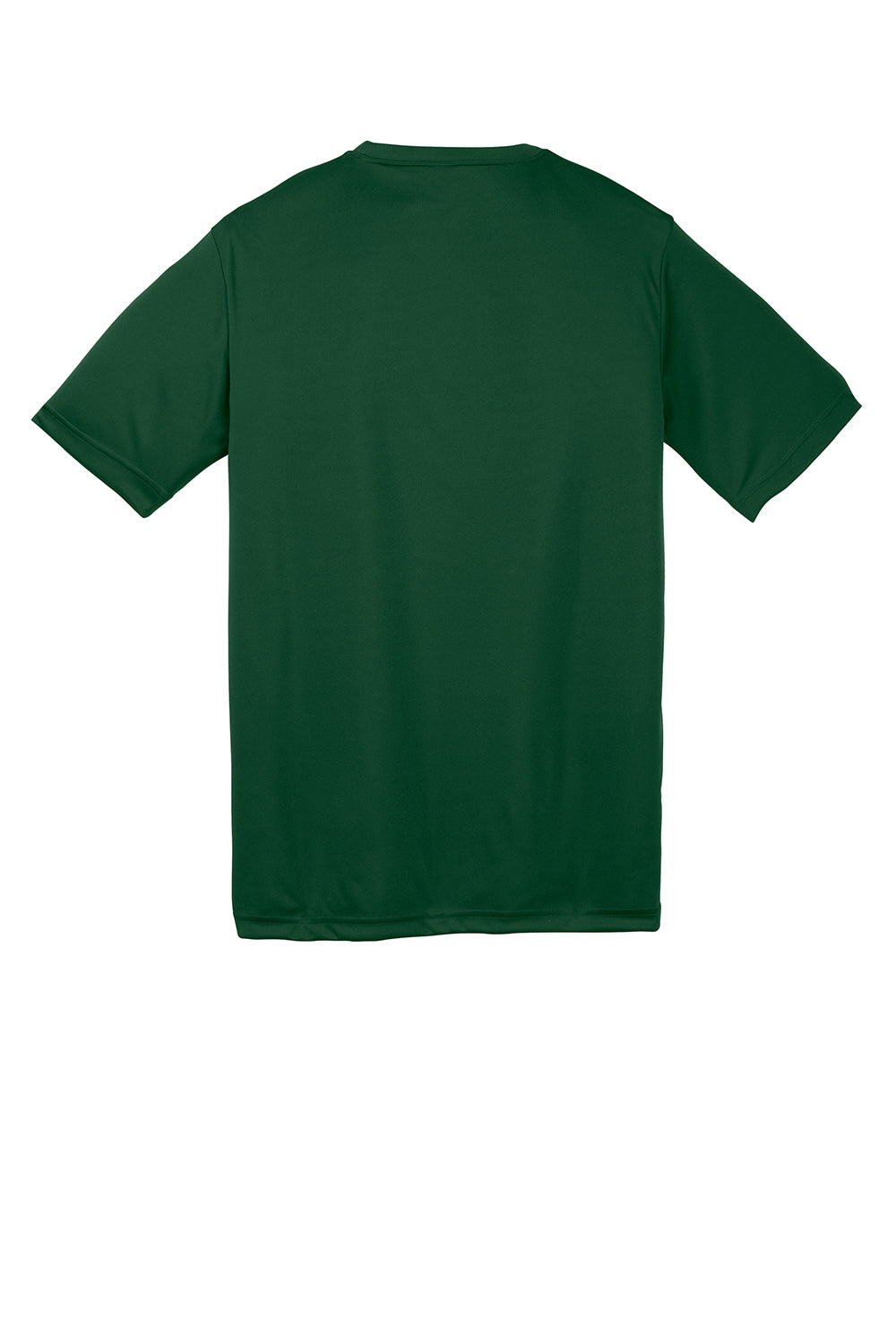 Sport-Tek YST350 Youth Competitor Moisture Wicking Short Sleeve Crewneck T-Shirt Forest Green Flat Back