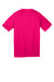 Sport-Tek YST350 Youth Competitor Moisture Wicking Short Sleeve Crewneck T-Shirt Raspberry Pink Flat Back