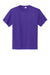 Sport-Tek YST350 Youth Competitor Moisture Wicking Short Sleeve Crewneck T-Shirt Purple Flat Front