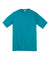 Sport-Tek YST350 Youth Competitor Moisture Wicking Short Sleeve Crewneck T-Shirt Tropic Blue Flat Front